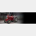 Red Tractor in studio