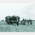 Tractor in the field