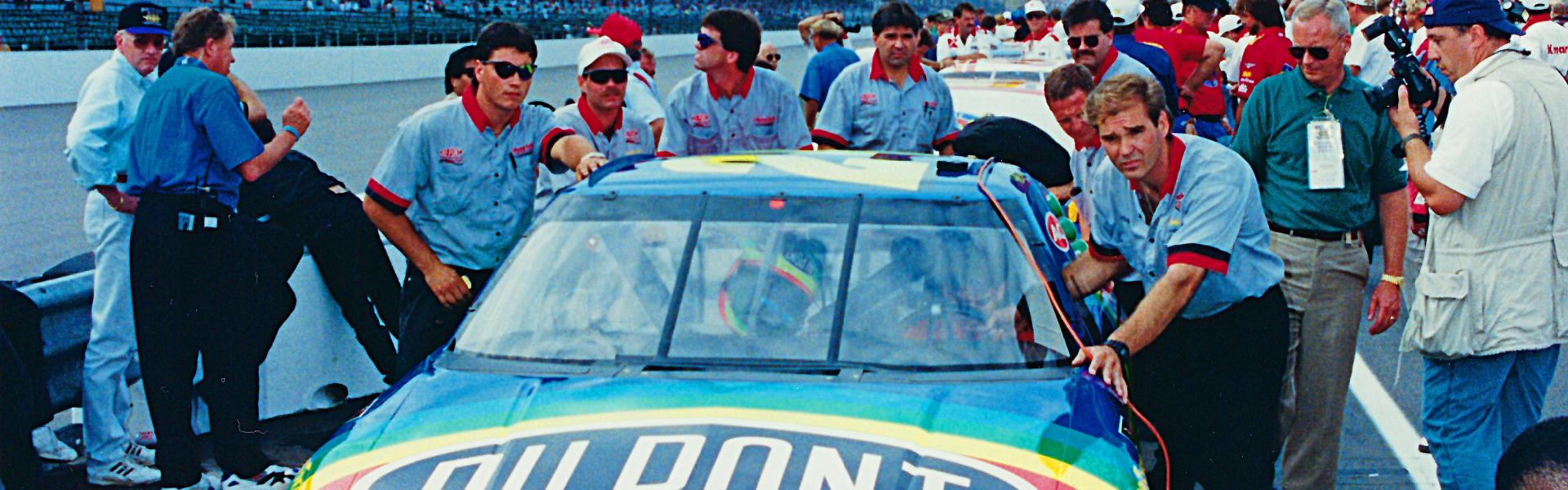 Pit crew.